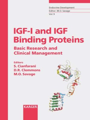 cover image of IGF-I and IGF Binding Proteins
